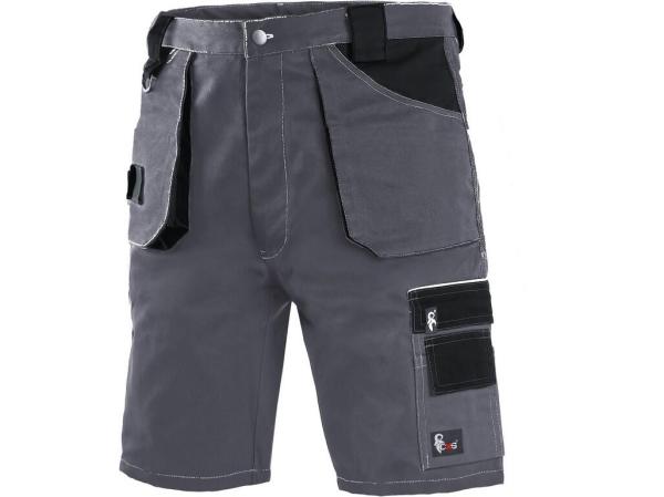 Kraťasy DAVID červeno-černé3